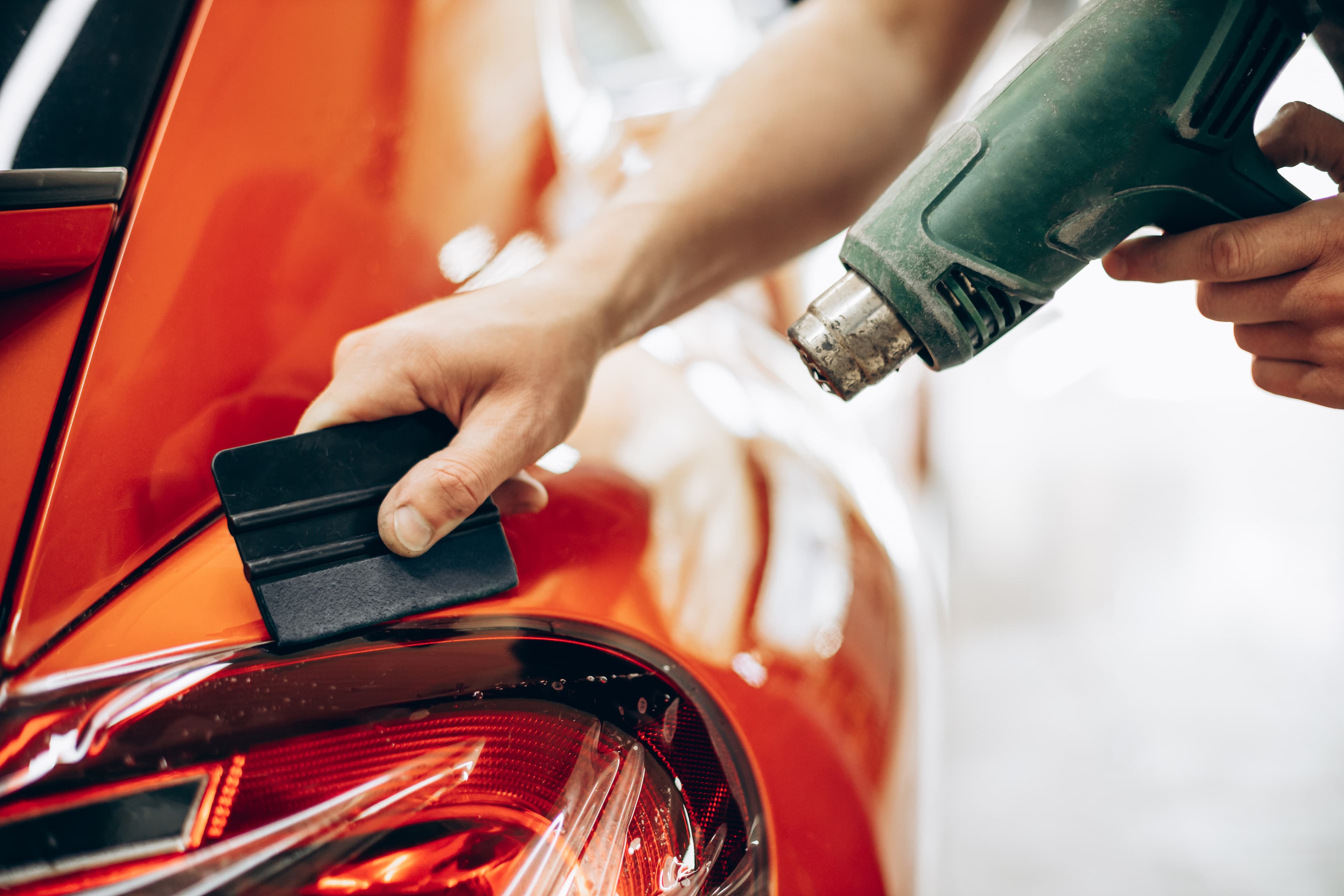 Paint Protection Film – work process