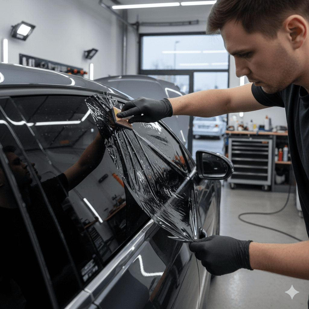 Window Tinting – work process