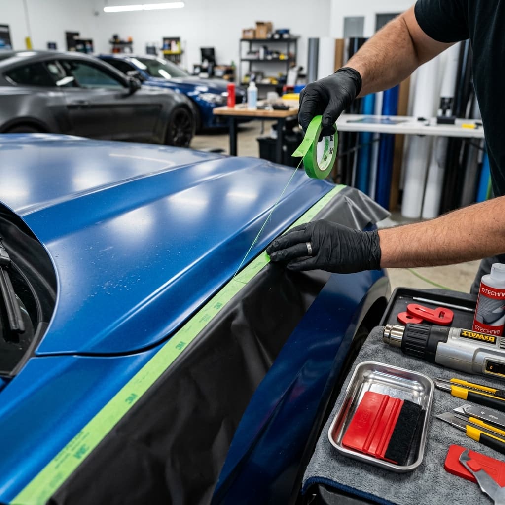 Vinyl Wraps – work process